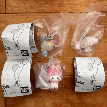 산리오 가챠 릴렉스 메지루시 액세서리 3종