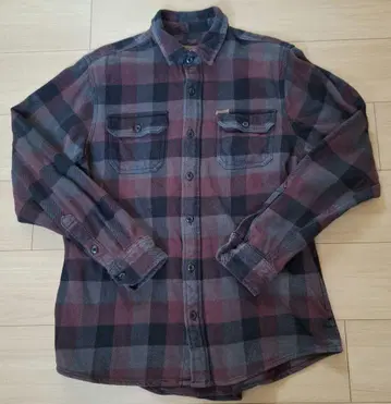 ORVIS 헤비 플란넬 셔츠 M 포켓 부착
