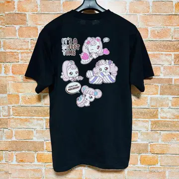 키라키라 캐치! 티니핑 반팔 T셔츠 블랙 L 사이즈