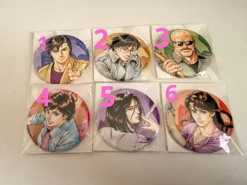 시티헌터 캔뱃지 세트 19개