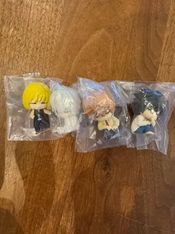 데스노트 잠재우는대 피규어 4체 세트