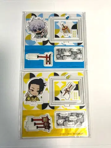 주술회전 마루쿠지 Winter Holiday 아크릴 디오라마 게토 고죠