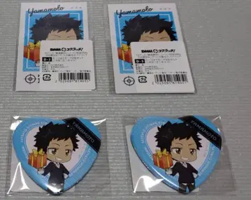 야마모토 다케시 캔뱃지 미니카드 DMM 스크래치