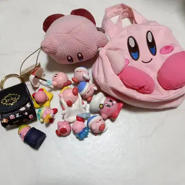 커비 피규어 세트 봉제 인형