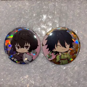 문호 스트레이독스 대박람회 제2막 캔배지 다자이 오사무 에도가와 란포