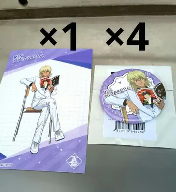 테니스의 왕자님 캔뱃지 점프 페스타 2026 특전 히라코바 린 5개 세트