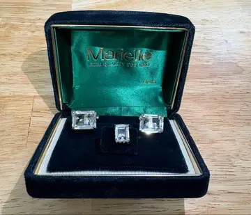 새상품 미사용품 Mariello 커프 링크스 넥타이핀 세트