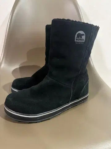 SOREL 블랙 숏부츠