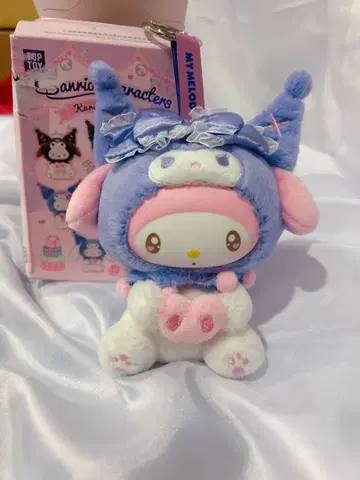 산리오 toptoy 쿠로미 파티 마이멜로디 봉제 인형 키링