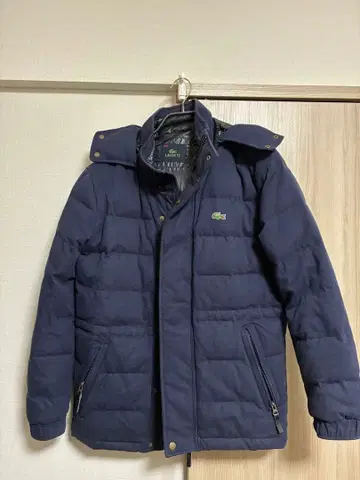 LACOSTE 라코스테 [ 48/L 상당 ] 2WAY 다운 자켓 네이비