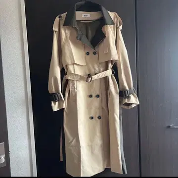 정가 5980엔 L LL 롱 코트 통통하신 분 임산부에게도