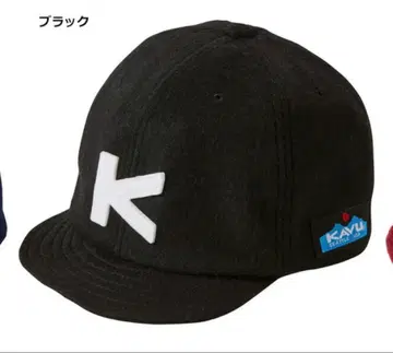 KAVU 블랙 야구 모자 울