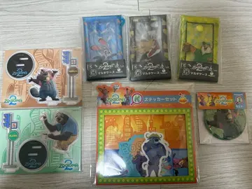 주토피아2 제일복권 아크릴 스탠드 세트