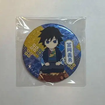 귀멸의 칼날 츠키지 긴다코 콜라보 라메 캔뱃지 토미오카 기유