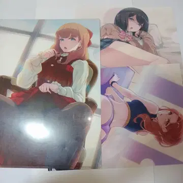 싫은 얼굴을 하면서 팬츠를 보여주고 싶은 클리어 파일 40원