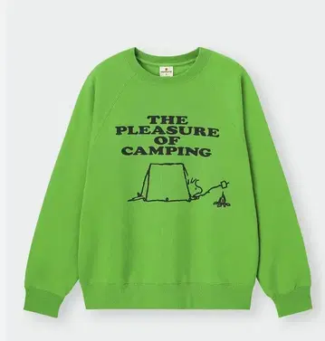 그린 맨투맨 M 스누피