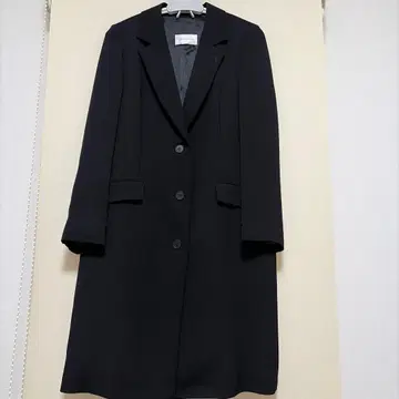 새상품급 PINKY&DIANNE 블랙 체스터 코트