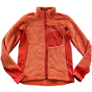 mont-bell 플리스 자켓 오렌지 여성용 M