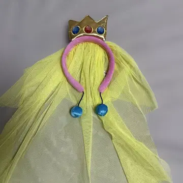 USJ 피치 공주 머리띠 폼폼이 포함