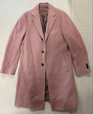 UNIVERSAL LANGUAGE 베이지 체스터 코트