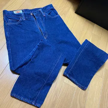 BIG JOHN 스트레이트 데님 W27 다크 네이비