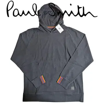 폴스미스 풀오버 후드티 LL 아티스트 스트라이프 리브 네이비