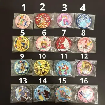 [ 낱개 판매 가능 ] [ 800엔 이하 ] 디즈니 자수 캔뱃지 비스킷