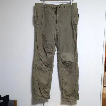 사주 드 크레 카키 워크 팬츠 드로 코드 포함