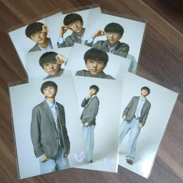 ICEx 야가미 료스케 생일 브로마이드 세트