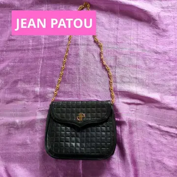 JEAN PATOU 장 파투 퀼팅 가죽 숄더백