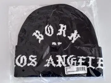 BORN x RAISED LOS ANGELES ROCKER BEANIE