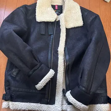 선착순 ALPHA INDUSTRIES 무스탕 자켓 L 사이즈