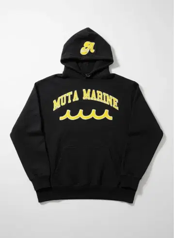 MUTA MARINE x ACANTHUS 콜라보 로고 프린트 후드티