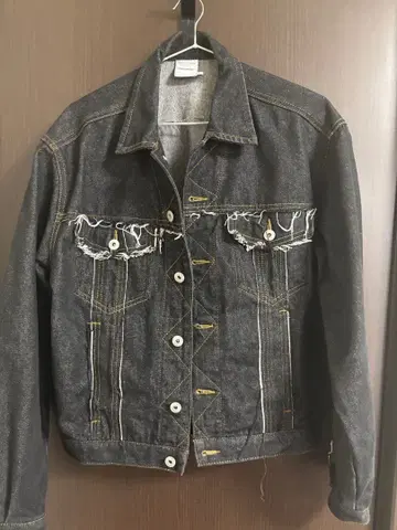 다크 데님 자켓