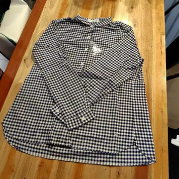 골든 베어 깅엄 체크 셔츠