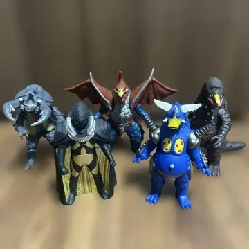 울트라 괴수 시리즈 5체 묶음 판매 소프트 비닐