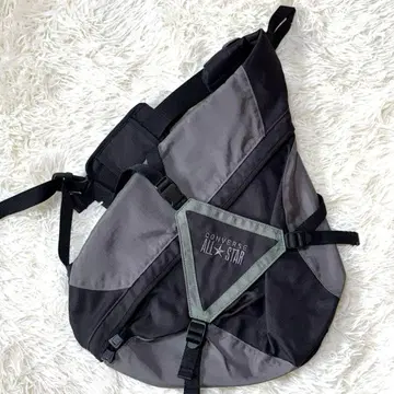 새상품급 컨버스 Y2K 원숄더백 백팩 나일론 바이컬러