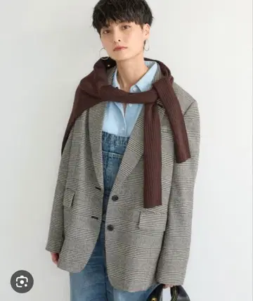 BARNYARDSTORM / 글렌체크 자켓