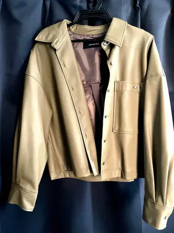 JEANASIS 가죽 자켓 아우터