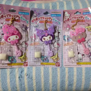 SANRIO 롤리팝 참 3종 세트
