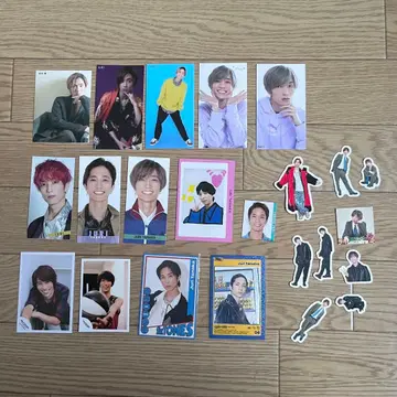 SixTONES 다나카 주리 트레이딩 카드 스티커