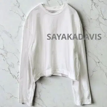 SAYAKADAVIS 사야카데이비스 상의 티셔츠 긴팔T