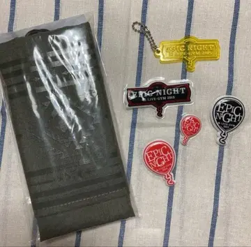 B'z 굿즈 세트 EPIC NIGHT 스티커 세트