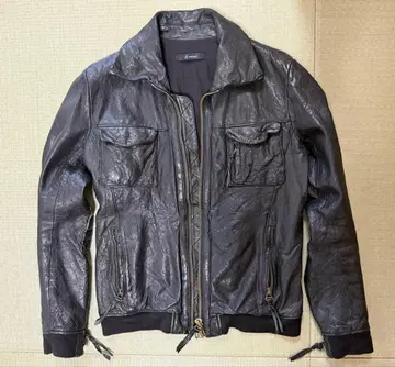 가격 인하! 젬블 가죽 라이더 자켓