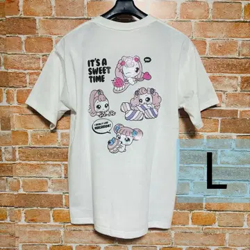 키라키라 캐치! 티니핑 반팔 T셔츠 화이트 L 사이즈