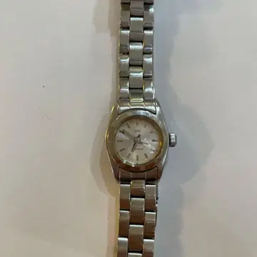 IENA 실버 스테인리스 스틸 여성용 시계