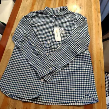 골든 베어 깅엄 체크 셔츠