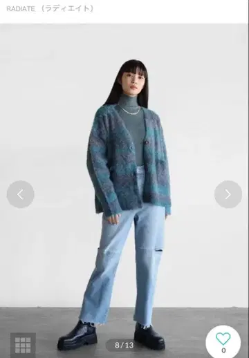 RADIATE (라디에이트) 사이드 컷 아웃 데님