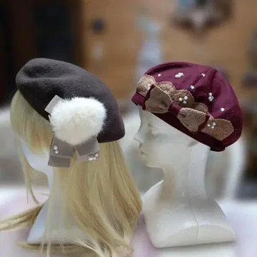 새상품급 엑시즈팜 올리브 데 올리브 헌팅 베레모 세트 판매