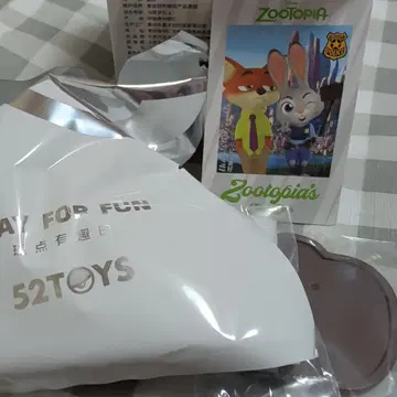 52TOYS 주토피아 닉 주디 피규어 디즈니